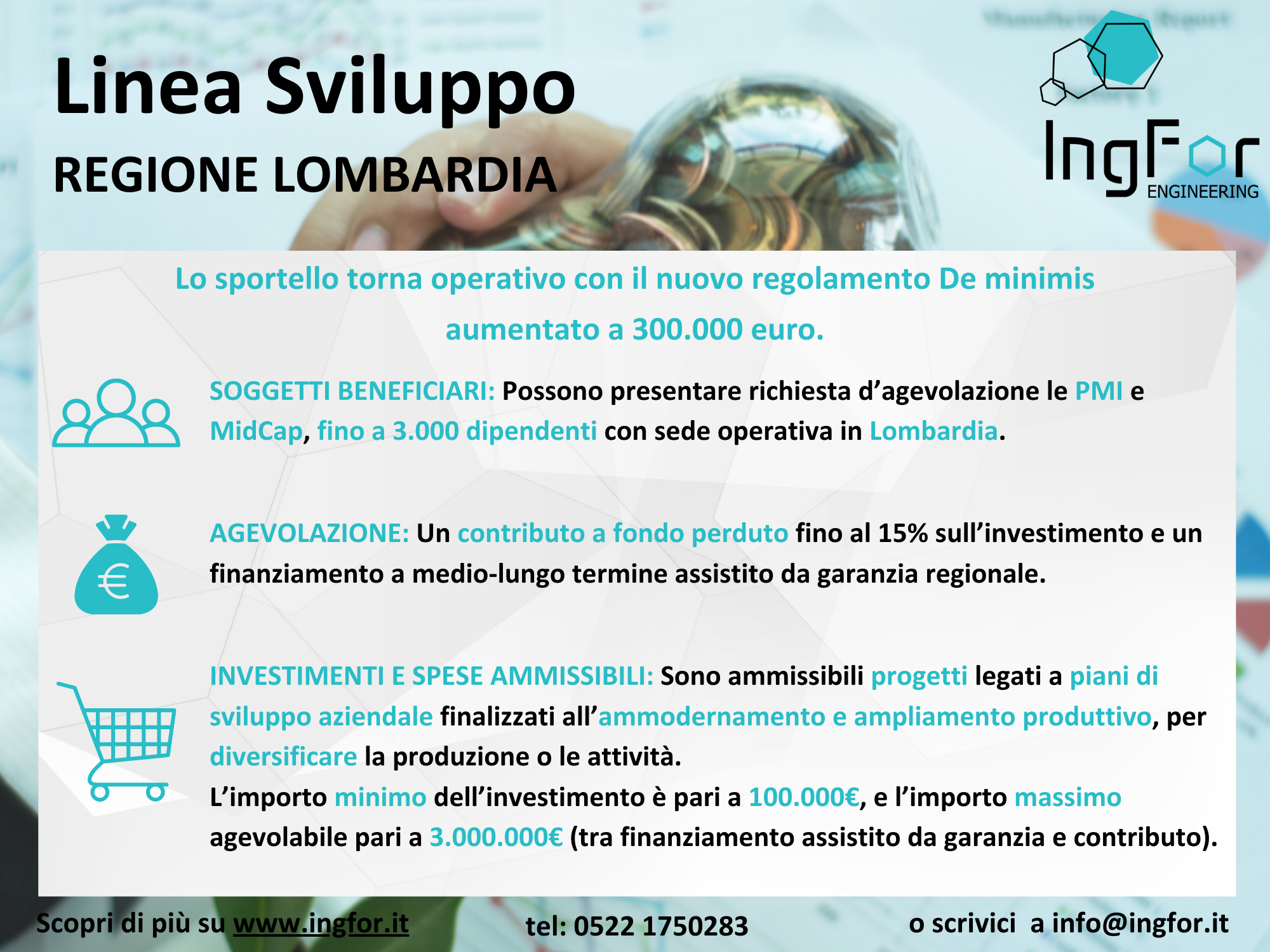 Linea sviluppo regione Lombardia